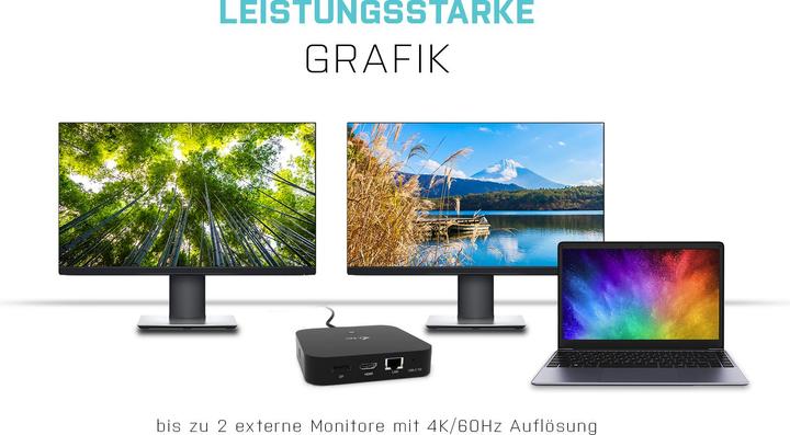 Produktbild i-tec USB-C HDMI DP Docking Station (USB-C, 3 Ports)