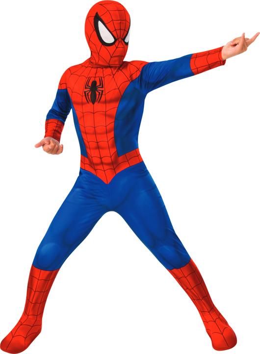 Produktbild Rubies Spiderman Kinderkostüm Mit Stoffmaske Und Schuhbedeckung (S)