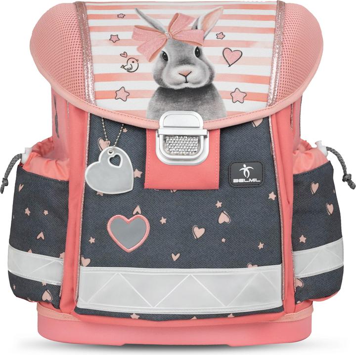 Actual product image Belmil CLASSY Little Bunnies school rucksack set (19 l)