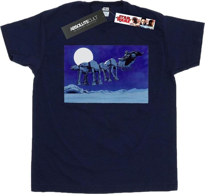 Produktbild Star Wars Christmas ATAT Sleigh TShirt (S)