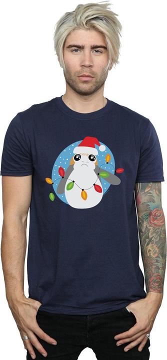 Image du produit Star Wars - T-shirt THE LAST JEDI PORG CHRISTMAS LIGHTS - Homme (XXL)