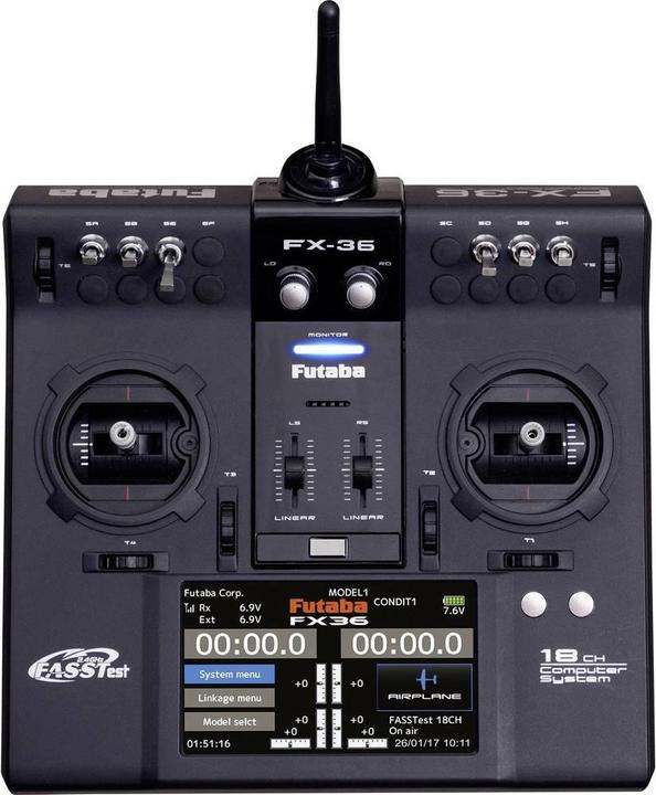 Image du produit Futaba Télécommande FX36 Potless Pult 2,4 GHz