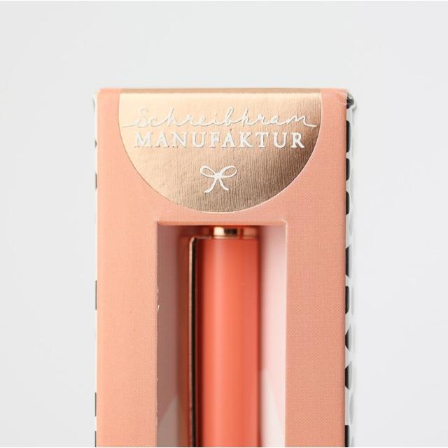 Image du produit Stylo bille Premium - Coordinateur du Chaos - de Schreibkram Manufaktur (Or rose, Transparent, Noir, 1 x)