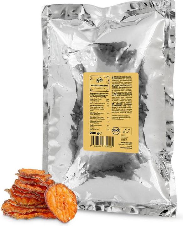 Image du produit KoRo Chips de patate douce séchées bio (200 g)
