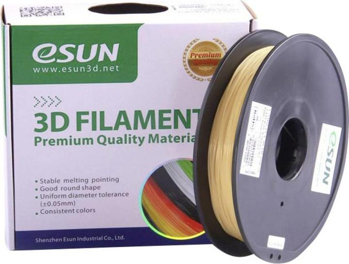 Produktbild eSUN Filament PVA175N05 PVA wasserl (PVA, 1.75 mm, 500 g, Beige)
