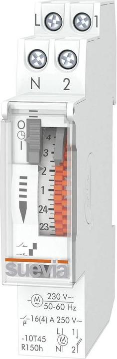 Actual product image Suevia Timer for top-hat rail B