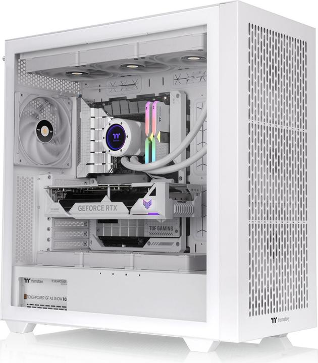 Immagine prodotto Thermaltake Tt AX500 Snow White (Mini-ITX, ATX, mATX, E-ATX, SSI EEB, SSI CEB)