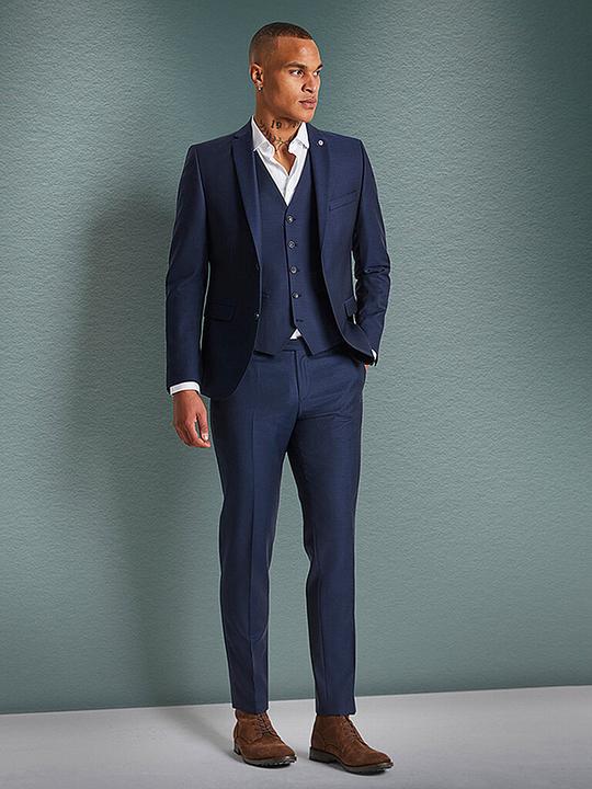 Actual product image CG Birdsey Suit Trousers (50)