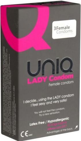 Actual product image Uniq Lady Condom (3 pcs.)