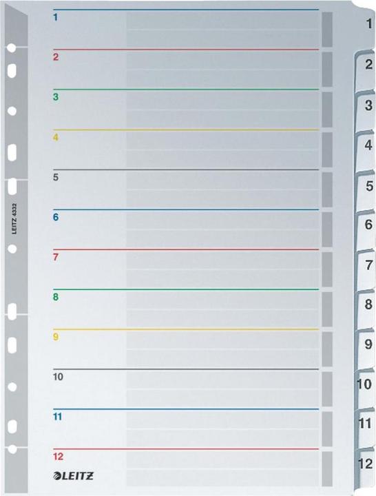 Image du produit Leitz Registre en plastique - réinscriptible
