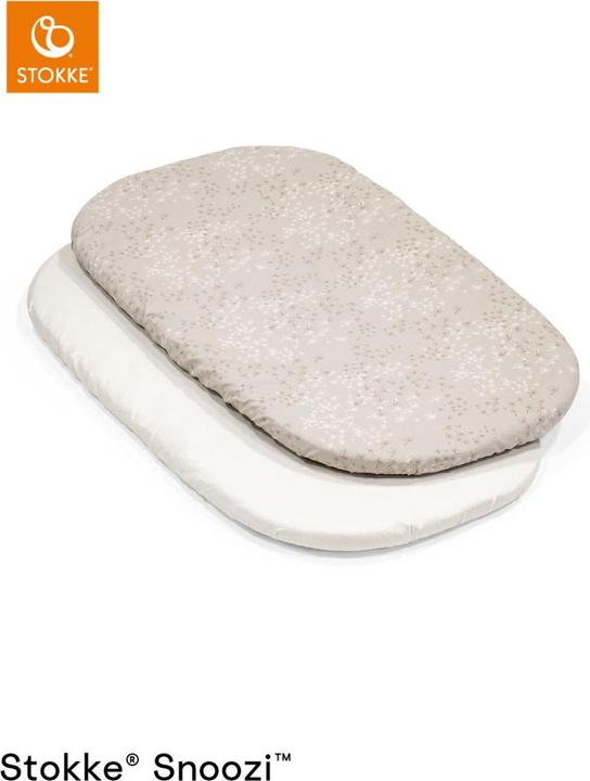 Image du produit Stokke Snoozi set de 2 draps-housses