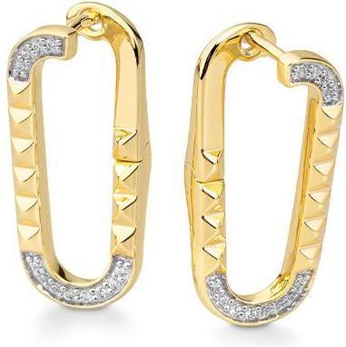 Actual product image Breuning EAR CUTLERY - BRILL. 0,132 Ct. H/si (585, - Gold)