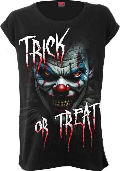 Spiral Trick Or Treat TShirt Zum Krempeln