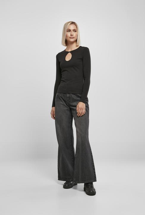 Immagine prodotto Urban Classics Donna Organic Keyhole Longsleeve (4XL)