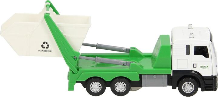Actual product image Lorry with waste container, light and sound