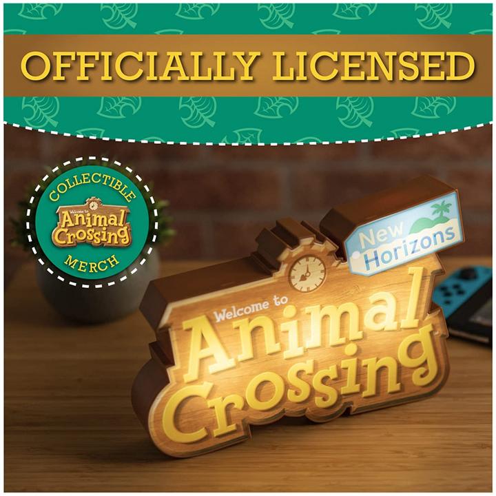 Image du produit Paladone Products Animal Crossing Logo Light