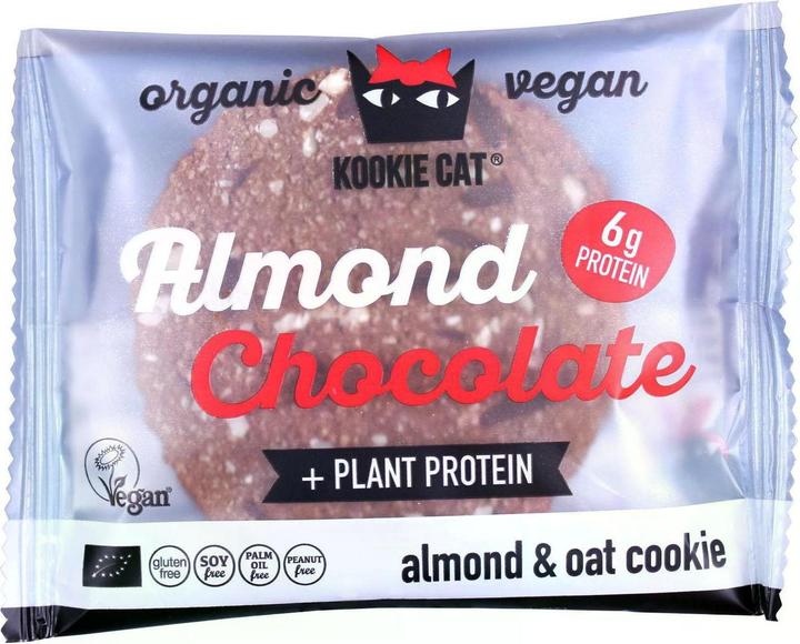 Kookie Cat Biscuit au chocolat et aux amandes (1 pcs, 50 g)