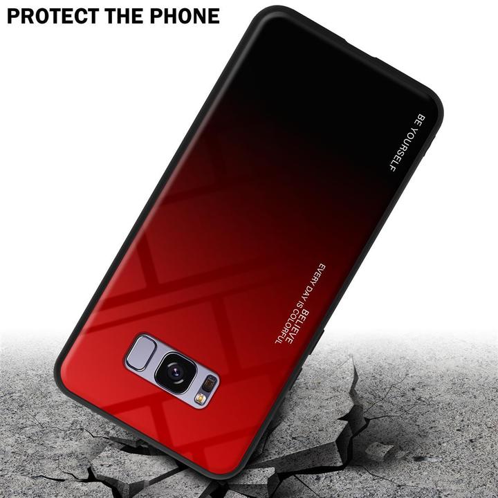 Produktbild Cadorabo TPU 2 Farben Glas Cover (Samsung Galaxy S8+)