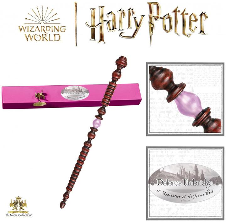 Image du produit Noble Collection Harry Potter réplique baguette Doloris Umbridge 27 cm