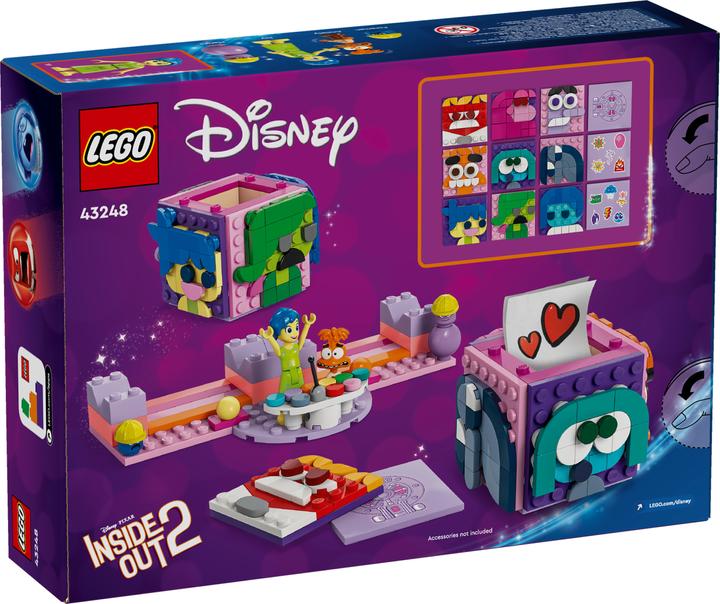 Actual product image LEGO Everything is upside down 2 mood cubes (43248, LEGO Disney)