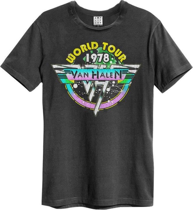 Produktbild Amplified TShirt Erwachsene Welttournee 78 Van Halen (L)