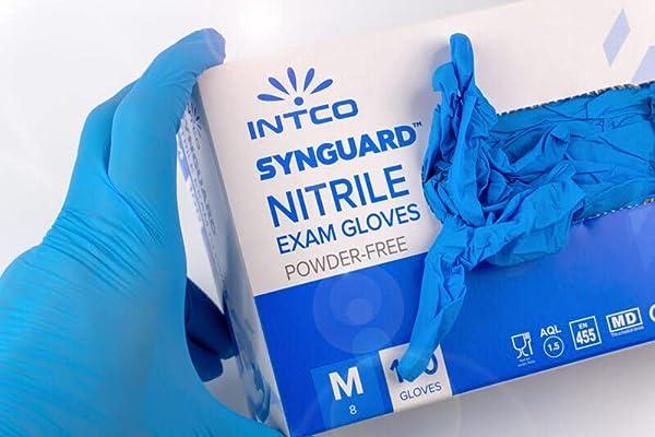 Produktbild Intco Medizinische Handschuhe aus Nitril ohne (M)