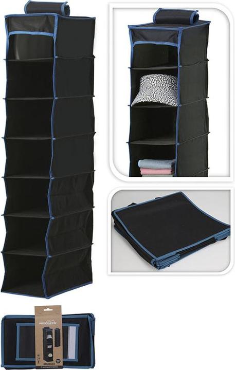 Produktbild Koor Organizer Hängeregal mit 7 Ablagefächer, Farbe: Schwarz