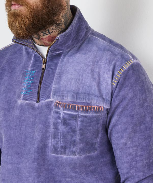 Immagine prodotto Joe Browns Stitch Detail 1/4 Zip Sweatshirt (XL)