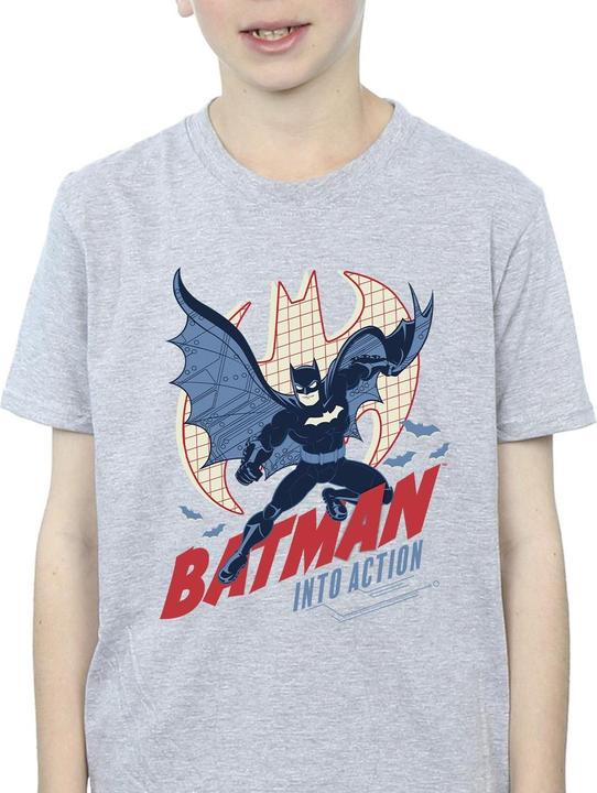 Immagine prodotto Batman Into Action Maglietta Ragazzi (140, 146)