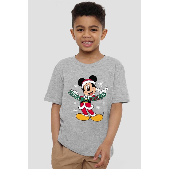 Immagine prodotto Disney Merry Christmas Maglietta Topolino Bambini (152, 158)