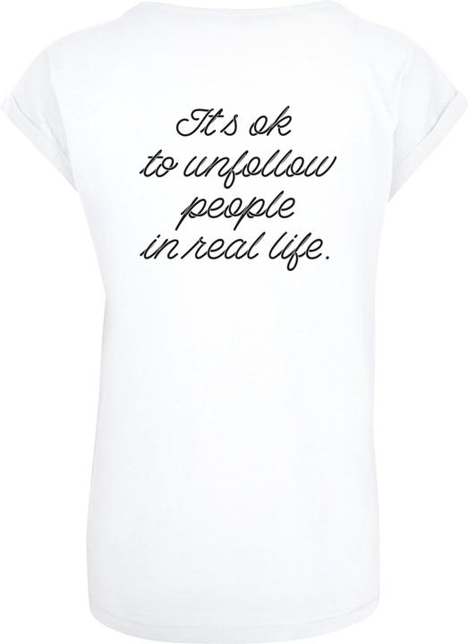 Actual product image Merchcode Ladies Heartbreak Extended Shoulder Tee - 111575 (L)