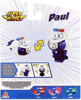 Actual product image Magni Super Wings Transforming Paul play figure