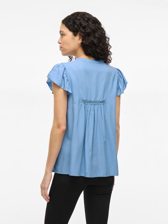 Actual product image Vila VIVISIA V-Ausschnitt Oberteil mit angeschnittenen Ärmeln (34)