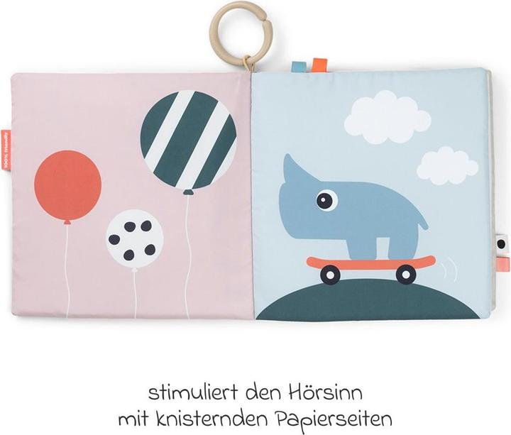 Produktbild Done by Deer Babybücher Activity-Soft-Bilderbuch Tummy Time - Deer