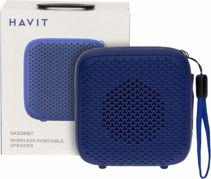 Immagine prodotto Havit SK838BT - kabelloser Bluetooth-Lautsprecher blau (8 h)