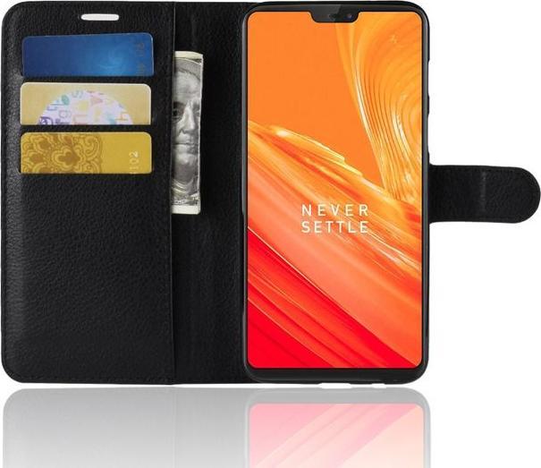 Produktbild MU Classic Litchi Leder Bookcover Series (OnePlus 6)