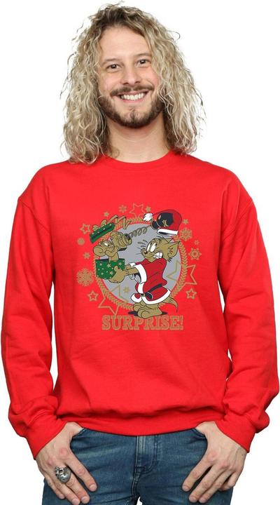 Produktbild Tom & Jerry Christmas Surprise Sweatshirt (L)