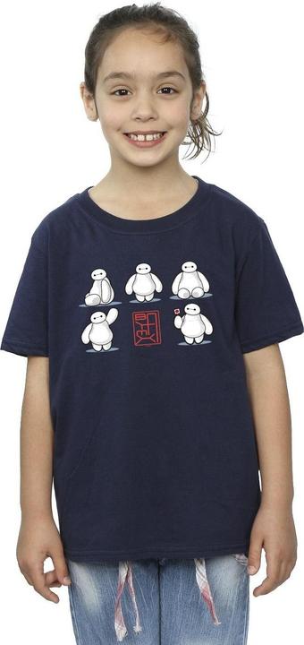 Produktbild Disney Big Hero 6 Baymax Many Poses TShirt Mädchen (140, 146)