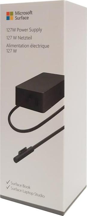 Produktbild Microsoft Surface 127W Netzteil for business (CH, DE, AT, FR, BEL, NLD, Eng. Intl.) (127 W)