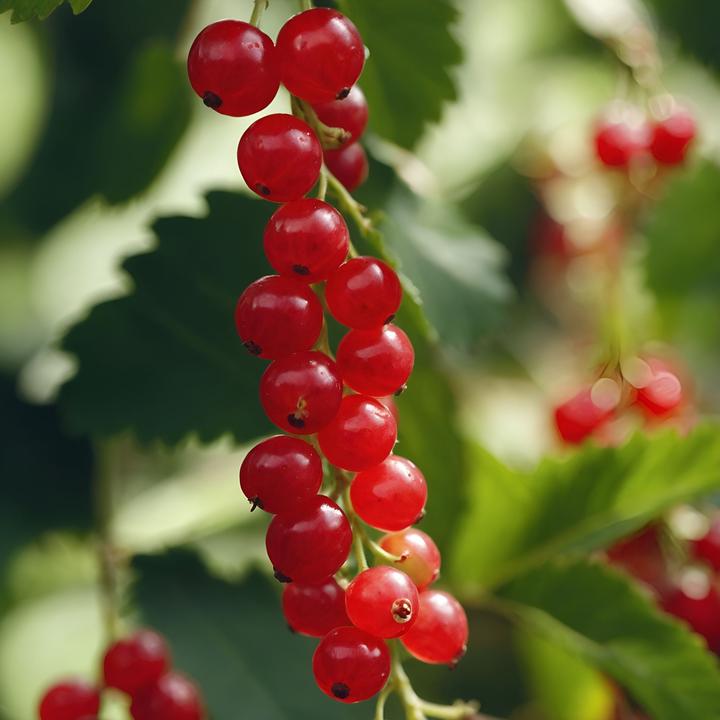 Actual product image Plant in a Box Ribes rubrum Jonkheer van Tets - set of 4 currants (50 cm)