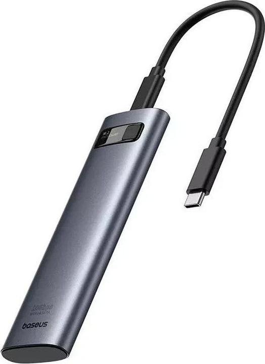 Image du produit Baseus Boîtier SSD FlyJoy Series (M.2 NVMe) Gris Espace (M.2 2242)