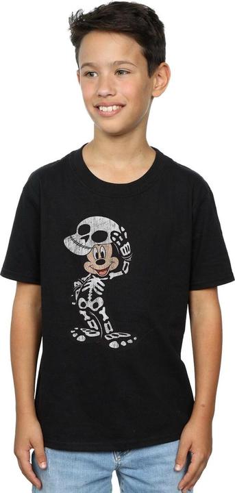 Actual product image Disney Boys Mickey Mouse Skeleton T-Shirt (152, 158)