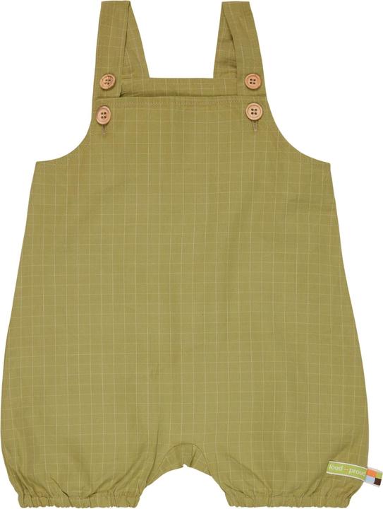 Image du produit loud + proud Salopette courte en carreaux fins (68)