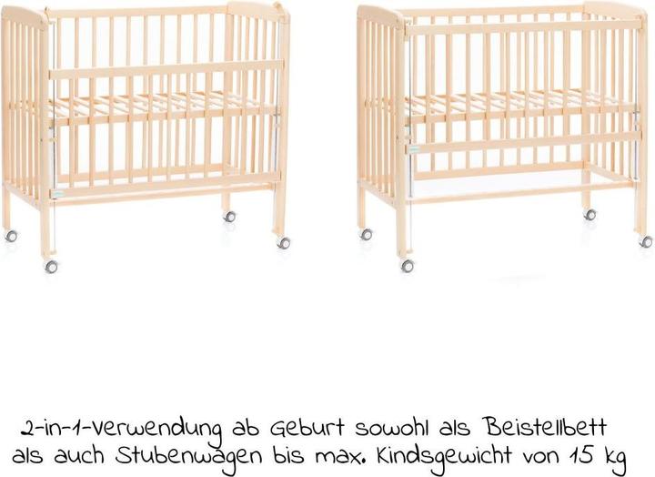 Actual product image Fillikid Nino co-sleeper