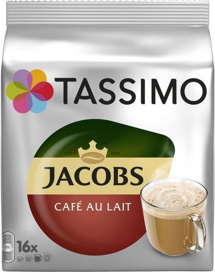Image du produit Tassimo T DISC Jacobs Café au Lait (80 x Port.)