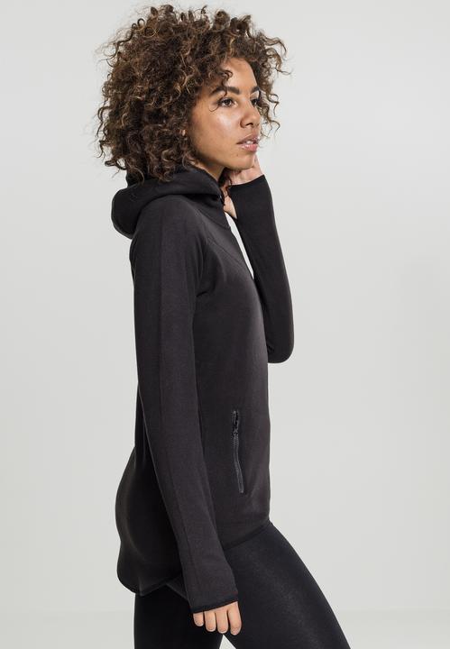 Immagine prodotto Urban Classics Felpa con cappuccio Polar Fleece Zip da donna (XL)