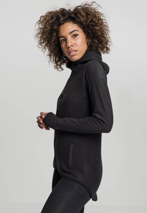 Immagine prodotto Urban Classics Felpa con cappuccio Polar Fleece Zip da donna (XL)