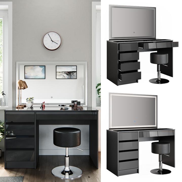 Immagine prodotto Vicco Sherry con sgabello e illuminazione (120 x 55 x 75 cm)