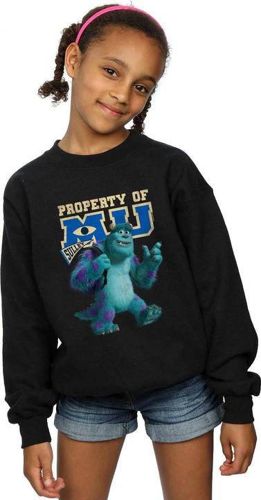 Produktbild Disney Monsters University Property Of MU Sulley Sweatshirt Mädchen (140, 146)