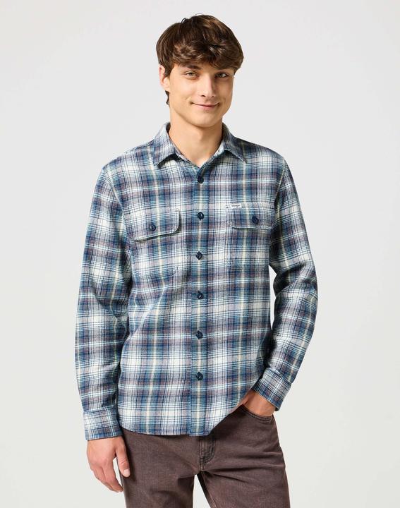 Wrangler Langarmhemd Two Pocket Shirt